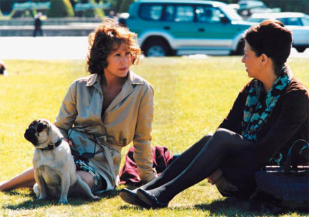 Nathalie Baye et Nomie Lvovsky, dans le film 'l'unreste, l'autre part' de Claude Berri