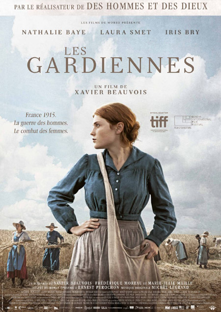 Affiche du film Les Gardiennes de Xavier Beauvois, avec Nathalie Baye, Iris Bry, Laura Smet