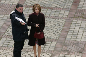 Nathalie Baye et Martial Fougeron